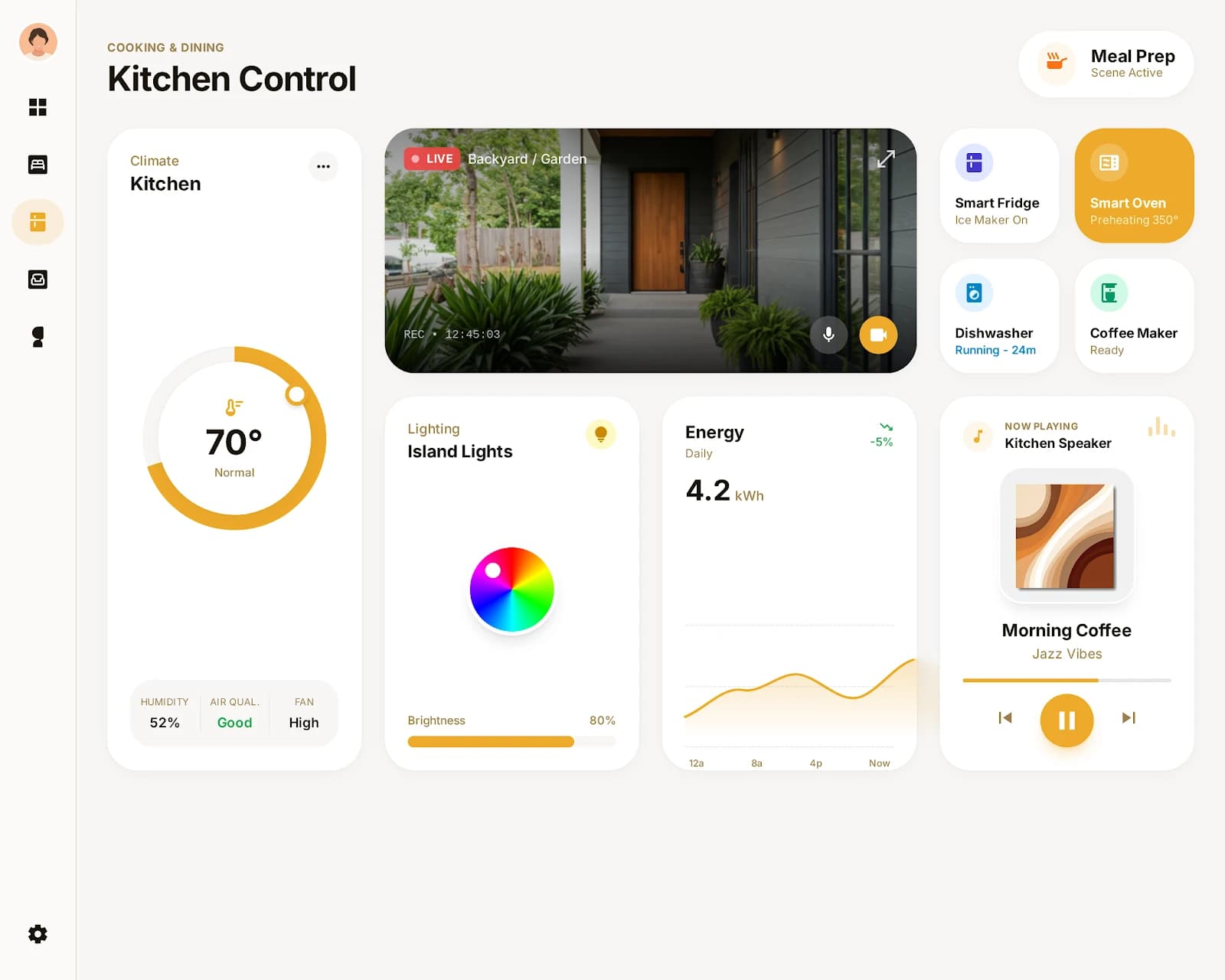 HomeKit — iPad App · Praxvon case study