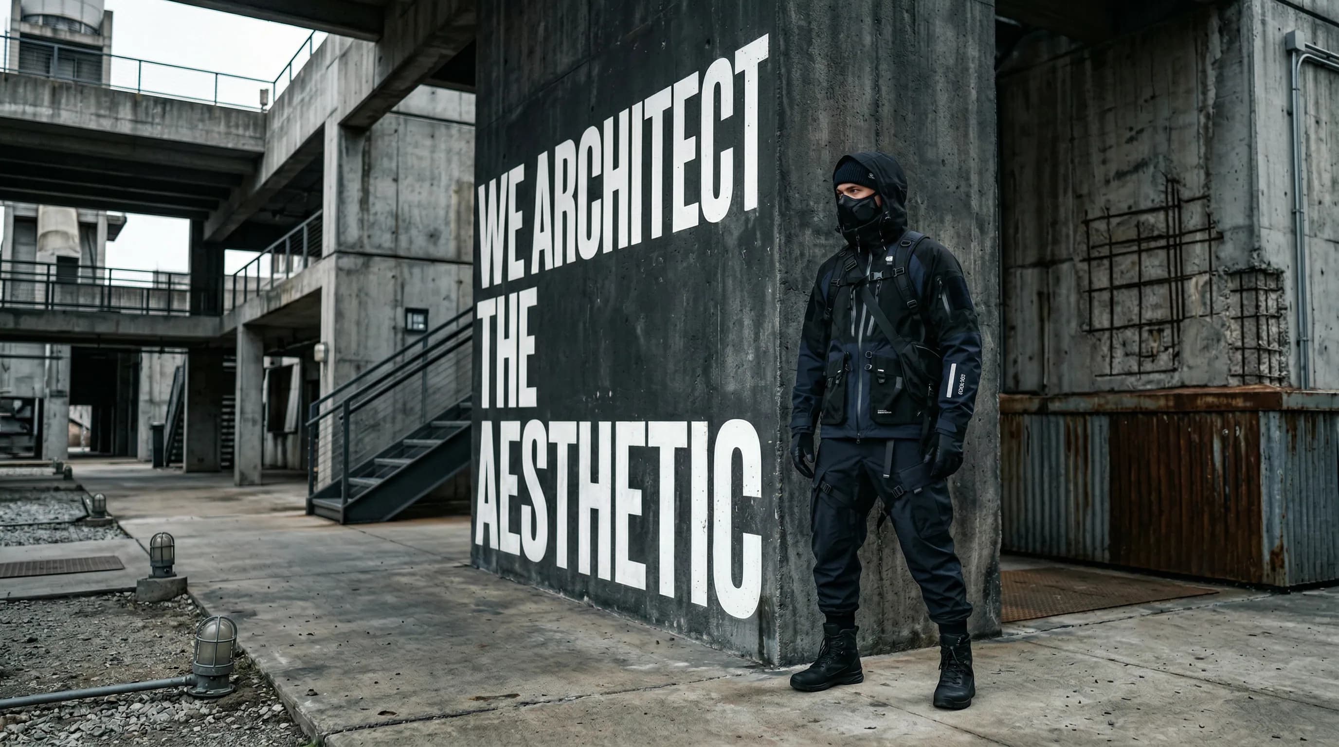 We Architect the Aesthetic — Streetwear Campaign · Praxvon case study