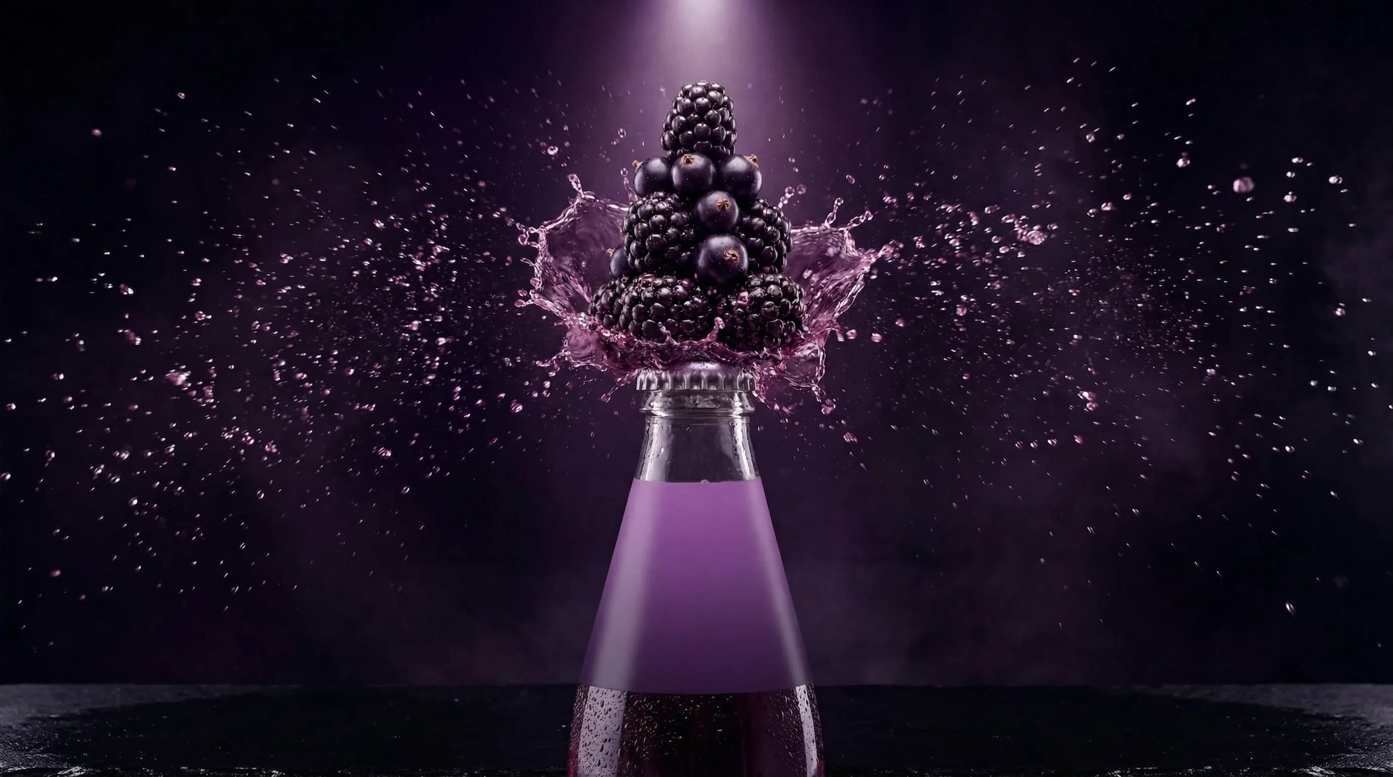 Spirit / Purple — Beverage Campaign · Praxvon case study